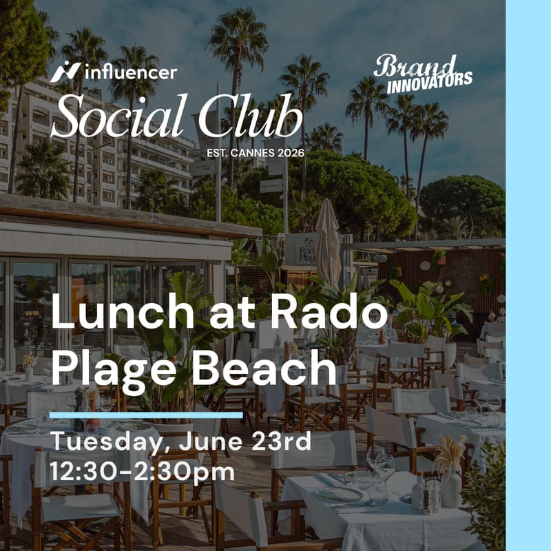 Cover Image for Influencer Lunch @Rado Beach