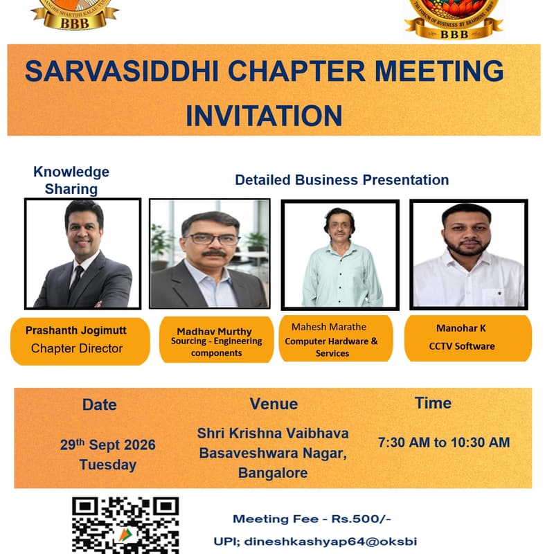 Cover Image for BBB Sarvasiddhi Meeting