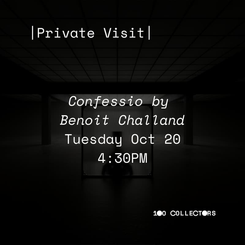 Cover Image for Private Visit: CONFESSIO by Benoit Challand