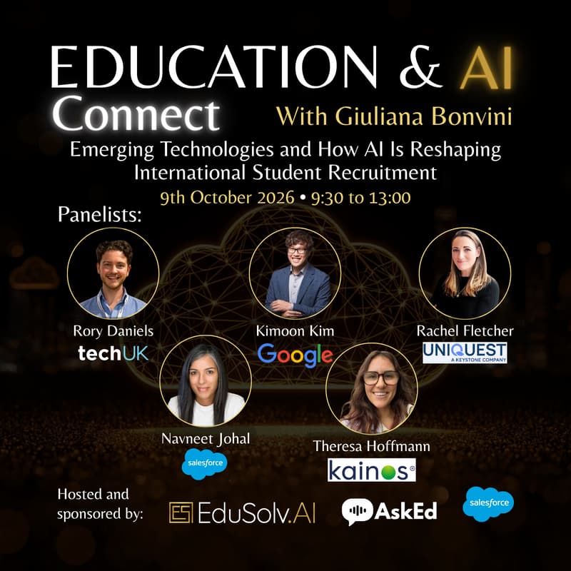 Cover Image for Education & AI Connect: Emerging Technologies and How AI Is Reshaping Int’l Student Recruitment