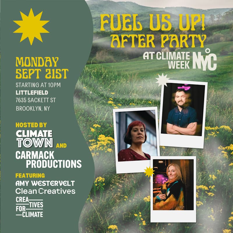 Cover Image for Fuel Us Up! Climate Week NYC Afterparty