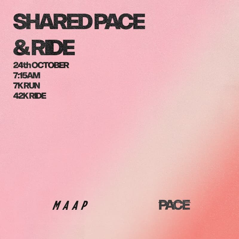 Cover Image for PACE x MAAP: Shared Pace #4: CITY to PEAK to MAAP (Run or Ride)