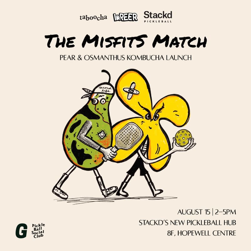 Cover Image for The MisFits Match: Pear & Osmanthus Kombucha Launch