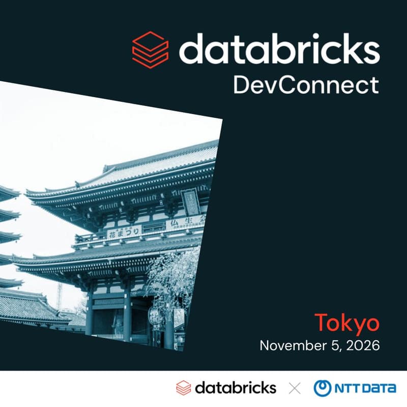 Cover Image for Databricks DevConnect | Tokyo