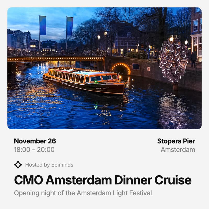 Cover Image for Amsterdam Marketing Leaders Dinner Cruise