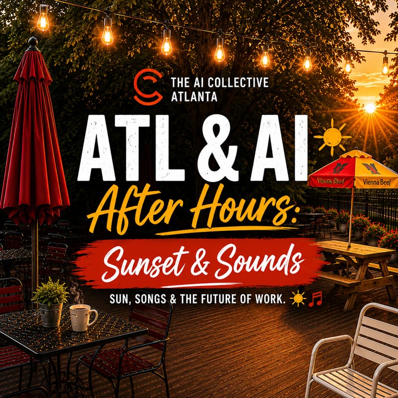 Cover Image for AI After Hours: Sunset & Sounds in Marietta (w/ The AI Collective ATL)