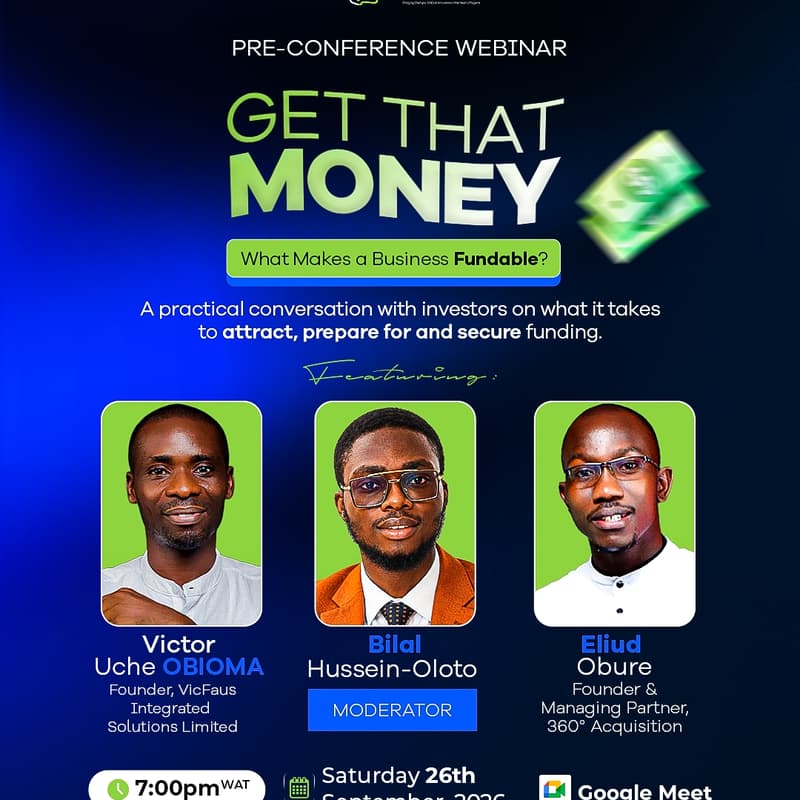 Cover Image for SKC '26 Pre-Conference Webinar (Get That Money: Securing Institutional Funding for Your Startup/Business)