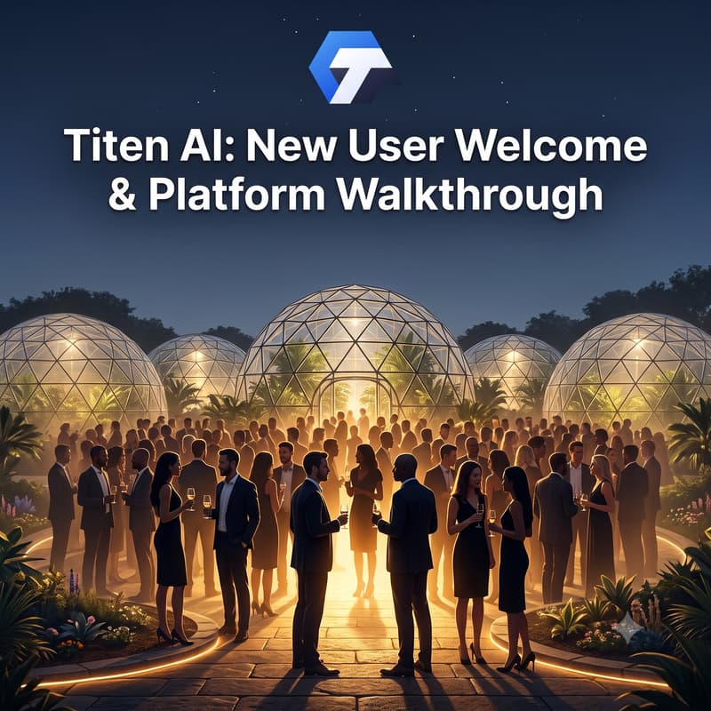 Cover Image for Titen AI: New User Welcome & Platform Walkthrough