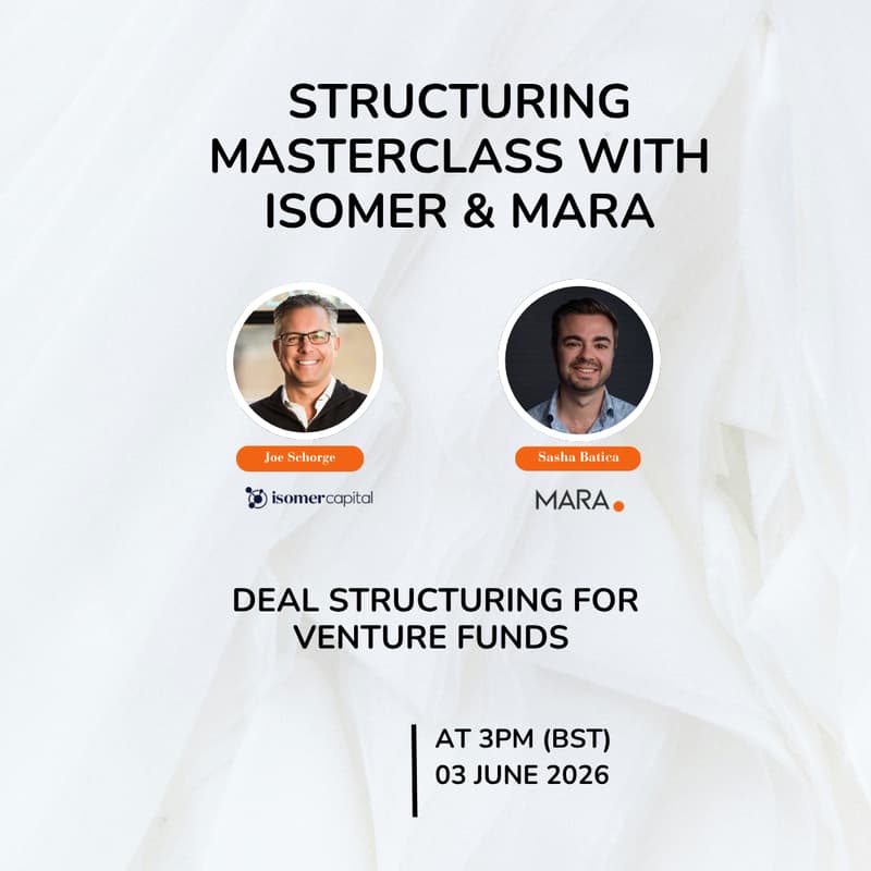 Cover Image for Structuring Masterclass with Isomer & Mara