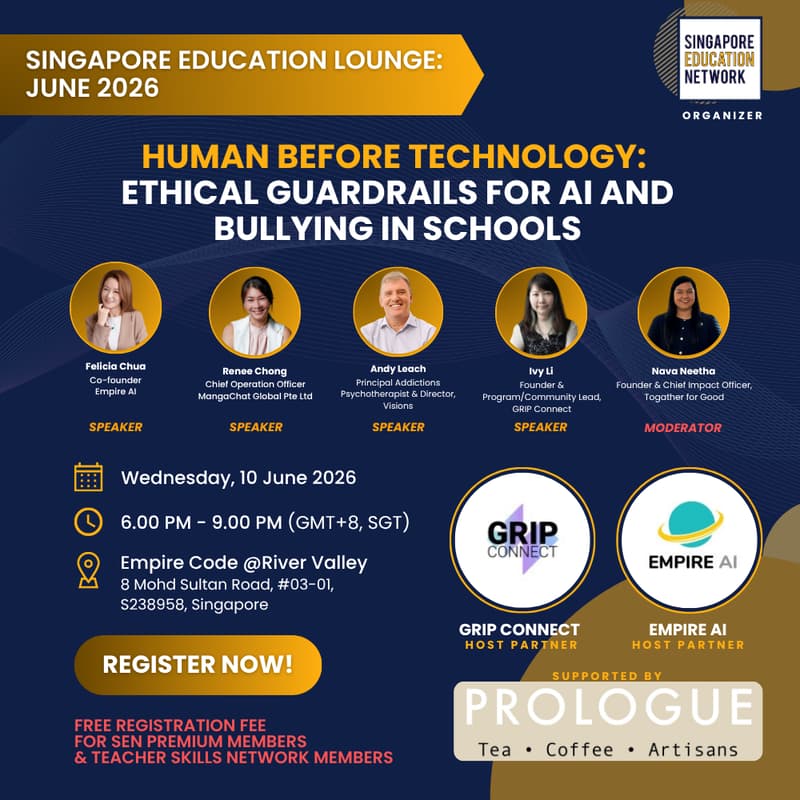 Cover Image for Singapore Education Lounge: June 2026