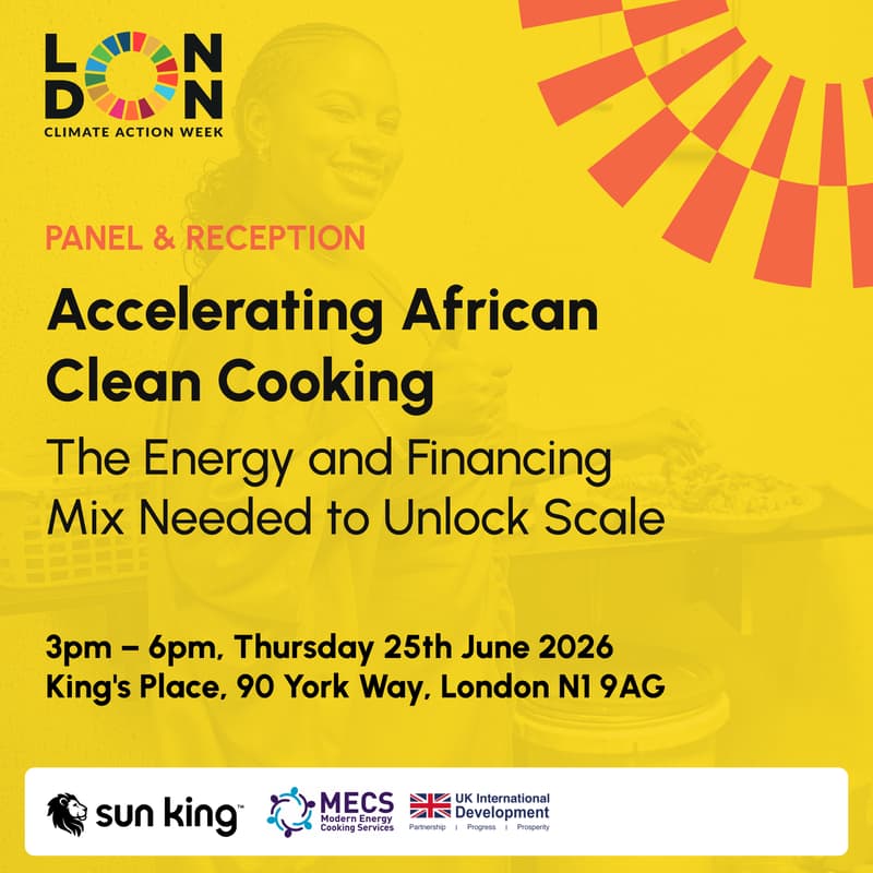Cover Image for Accelerating African Clean Cooking: The Energy and Financing Mix Needed to Unlock Scale
