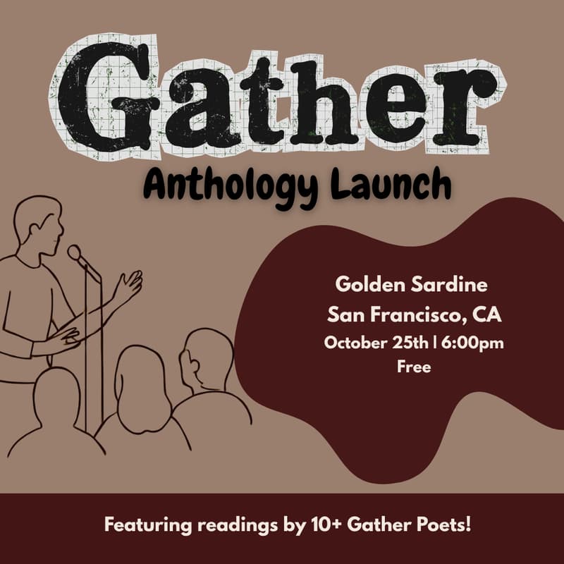 Cover Image for San Francisco Gather Anthology Launch + Reading
