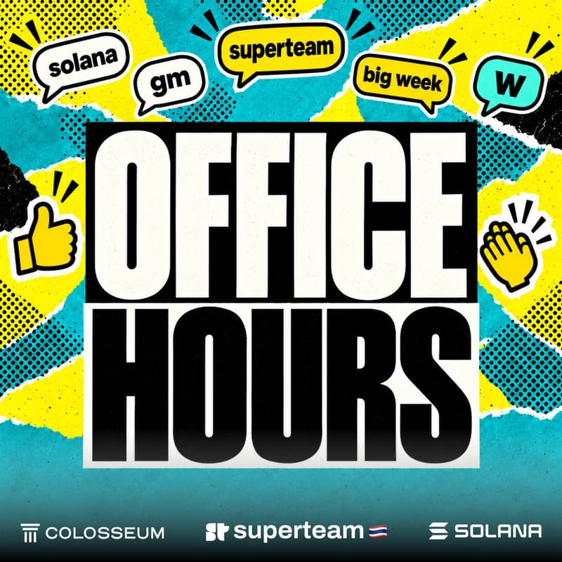 Cover Image for Colosseum Office Hours. Superteam TH