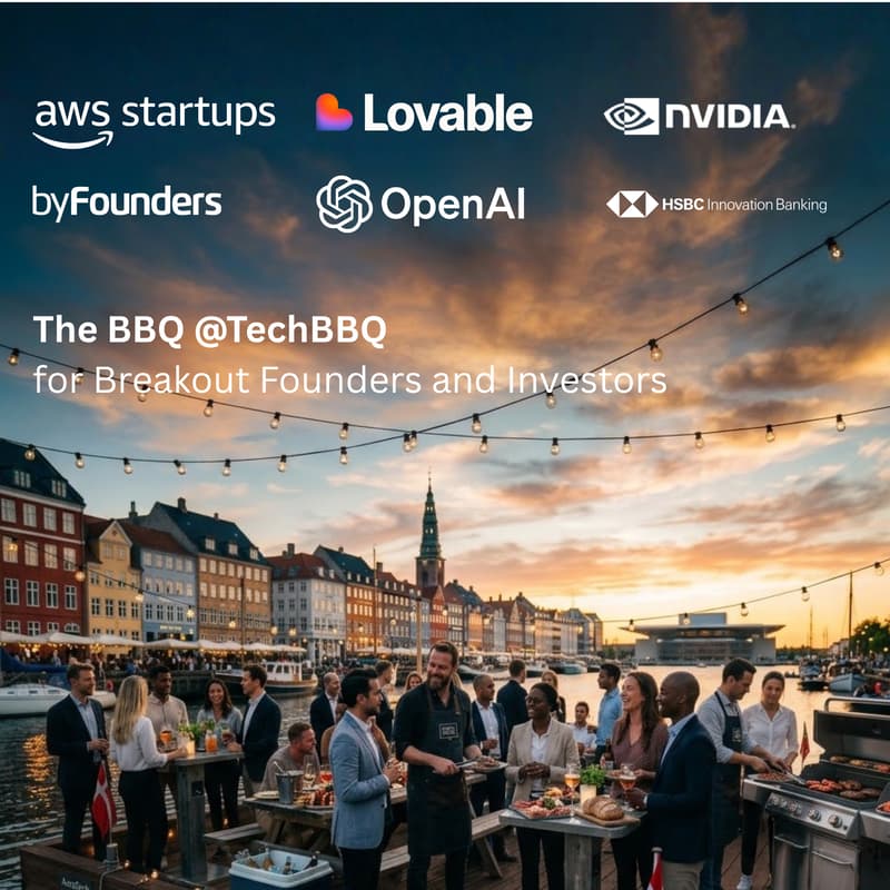 Cover Image for THE BBQ hosted by Nvidia, Lovable, byFounders, OpenAI, AWS & HSBC Innovation Banking.