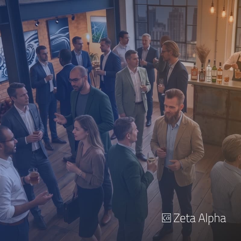 Cover Image for Industrial AI Social by Zeta Alpha (HumanX special)