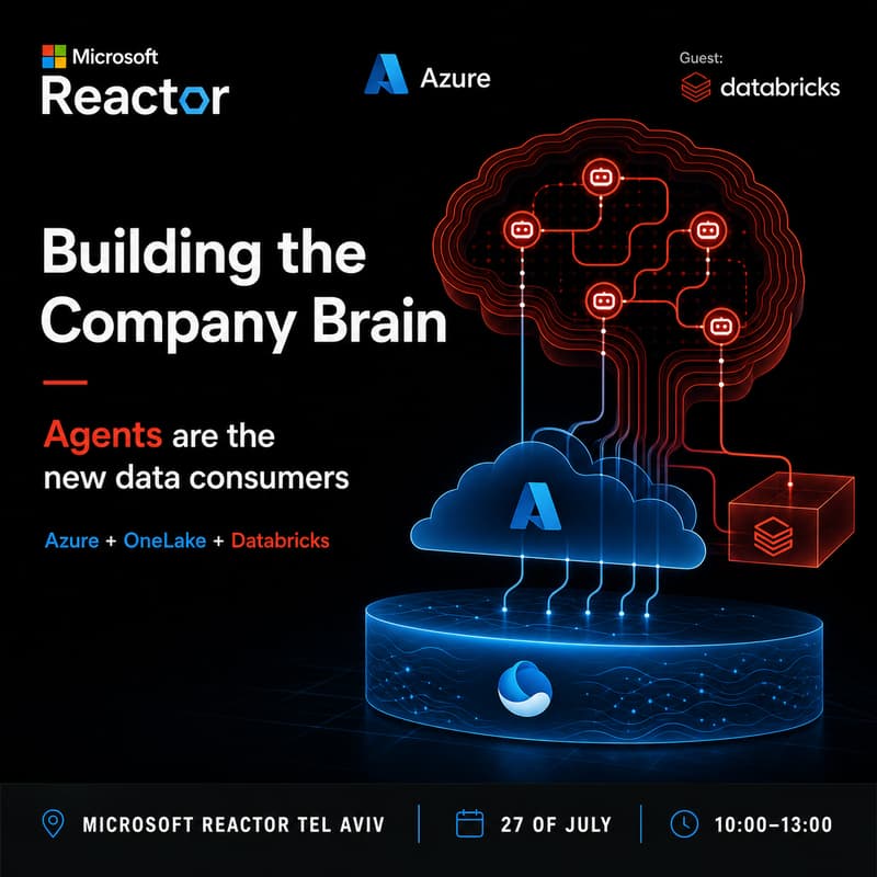 Cover Image for Building the Company Brain: Agents, Data, and Databricks on Azure