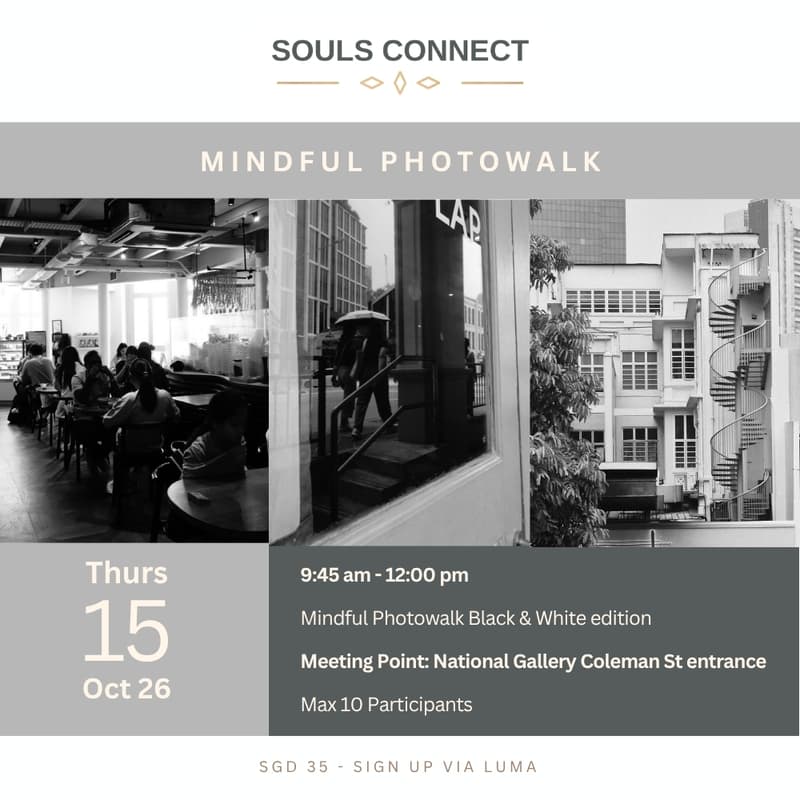 Cover Image for Mindful Photowalk B&W Edition