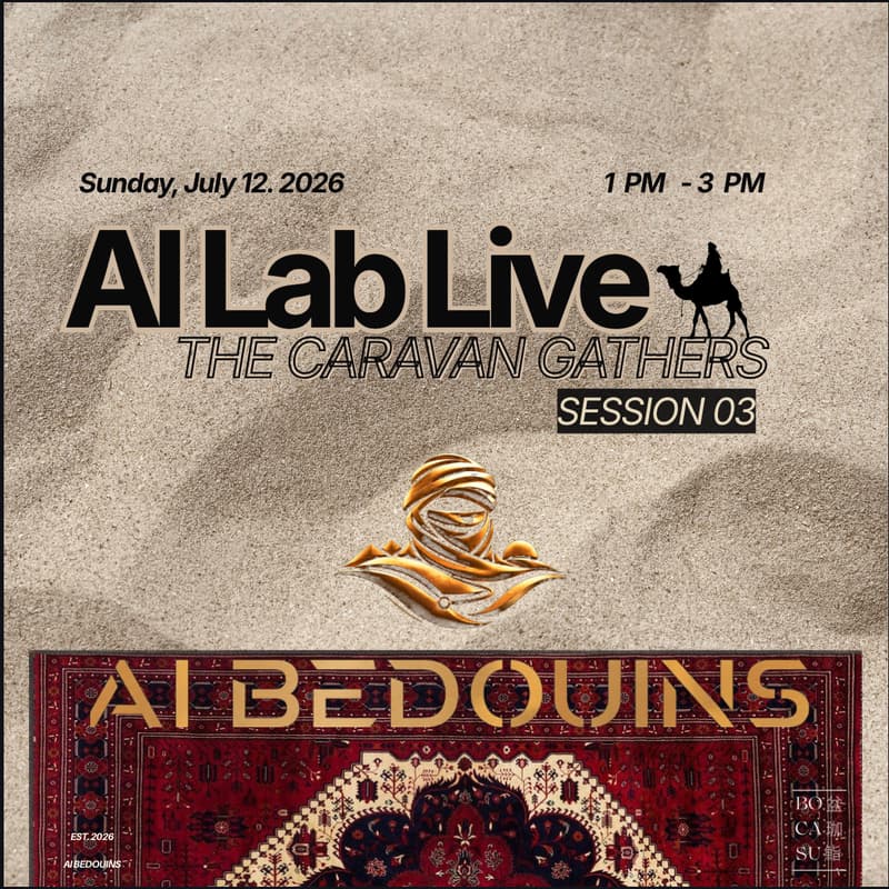 Cover Image for AI Lab Live #03 — The Caravan Gathers