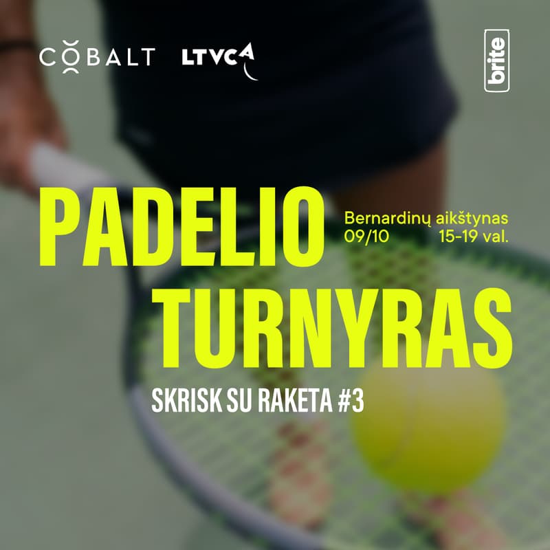 Cover Image for Padelio turnyras | COBALT x LT VCA