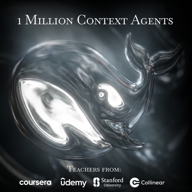 Cover Image for Self Improving Agent Framework & 1M Context LLMs - Workshop on Recursive Agents and Deep dive into DeepSeek-V4 Architecture