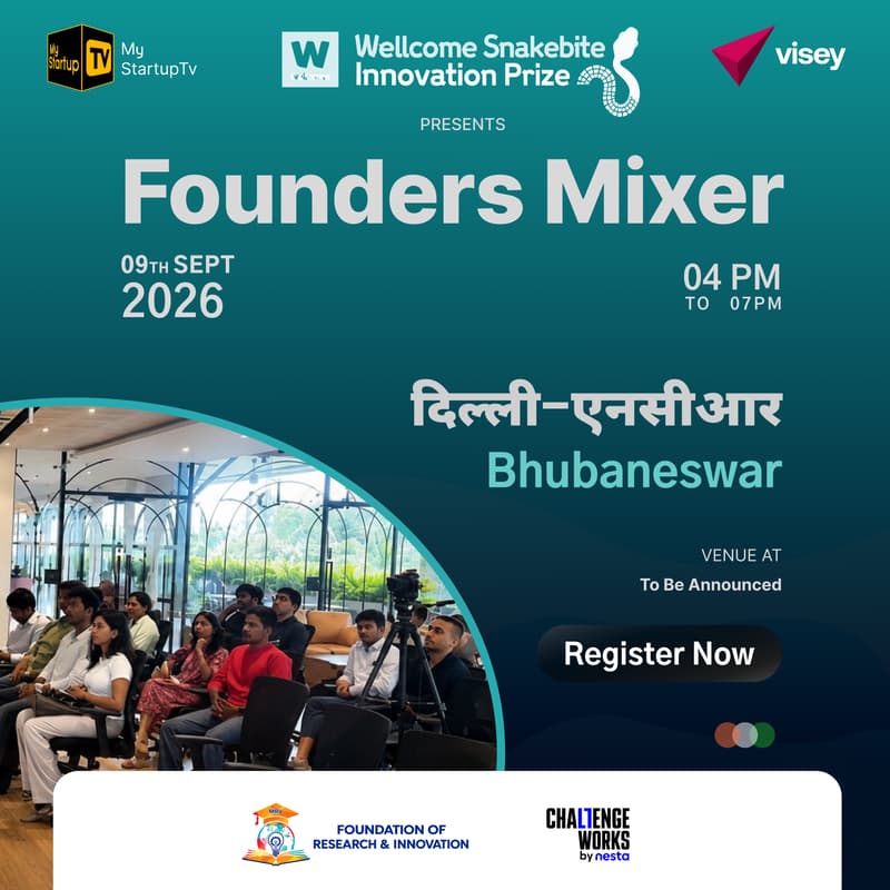 Cover Image for Bhubaneswar Founders Mixer