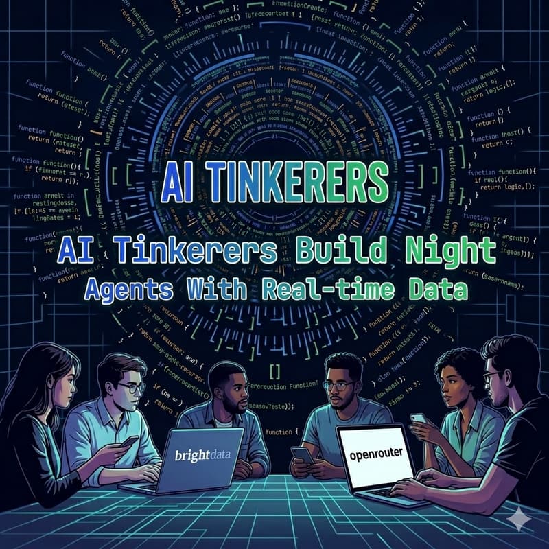 Cover Image for AI Tinkerers Build Night: Agents w/ Real-time Data