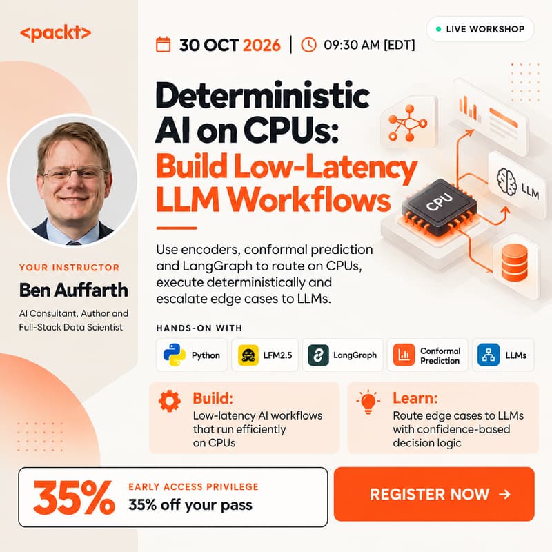 Cover Image for Deterministic AI on CPUs: Build low-latency LLM workflows