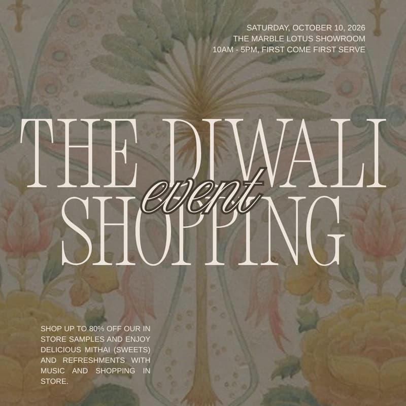 Cover Image for The Marble Lotus Diwali Shopping Event