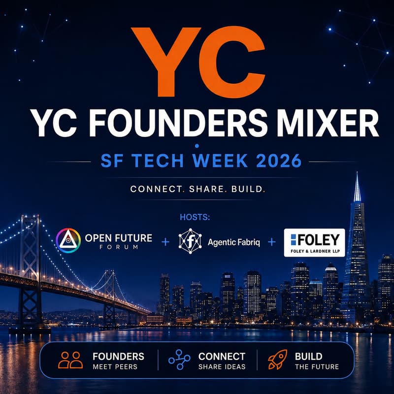 Cover Image for YC Founders Mixer — SF Tech Week 2026