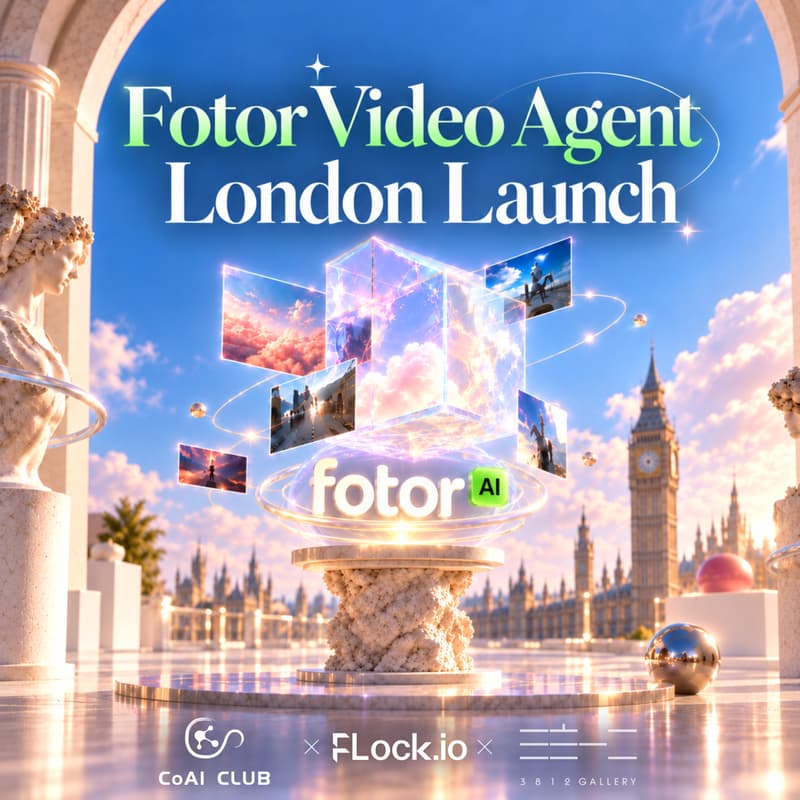 Cover Image for Fotor Agent London Launch