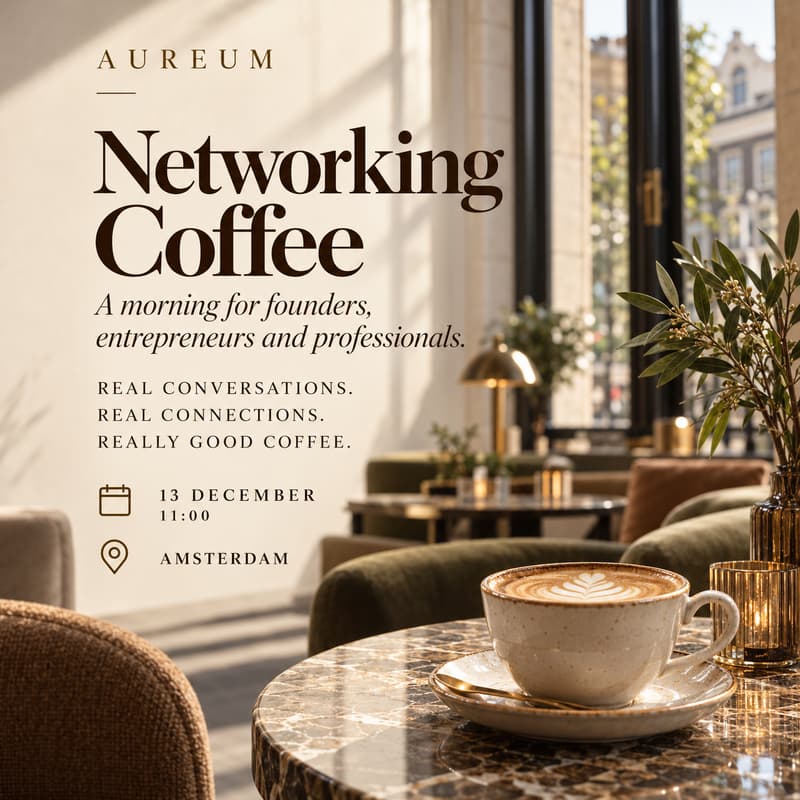Cover Image for Networking Coffee โ Meet Founders, Entrepreneurs & Professionals