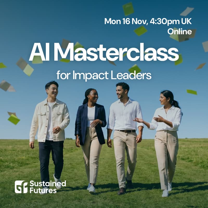 Cover Image for AI for Sustainability Leaders: Stop Using It Wrong