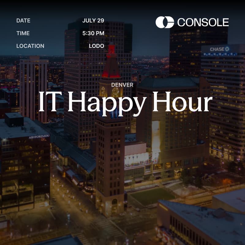Cover Image for IT and SecOps Happy Hour Denver