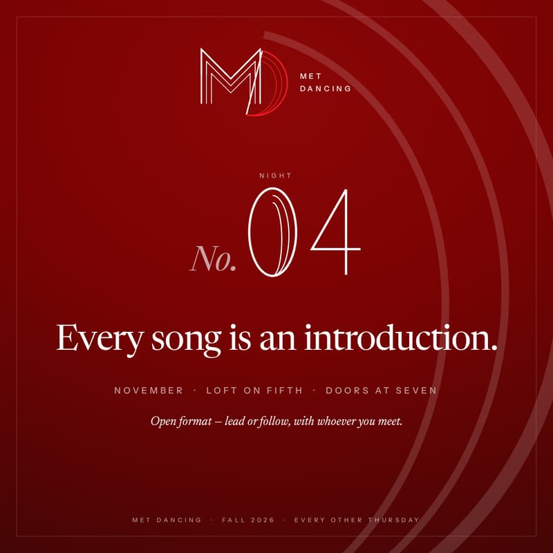 Cover Image for Met Dancing · No. 04