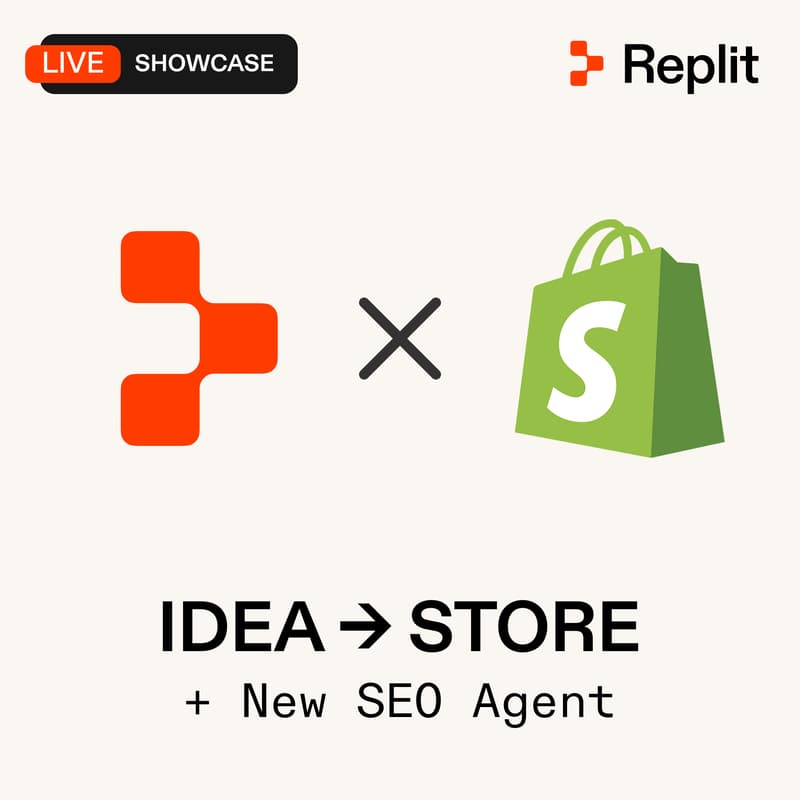 Cover Image for Shopify on Replit + the new SEO Agent