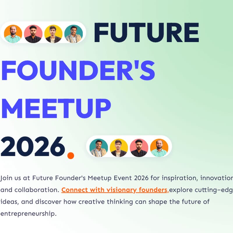 Cover Image for Future Founder's meetup2026