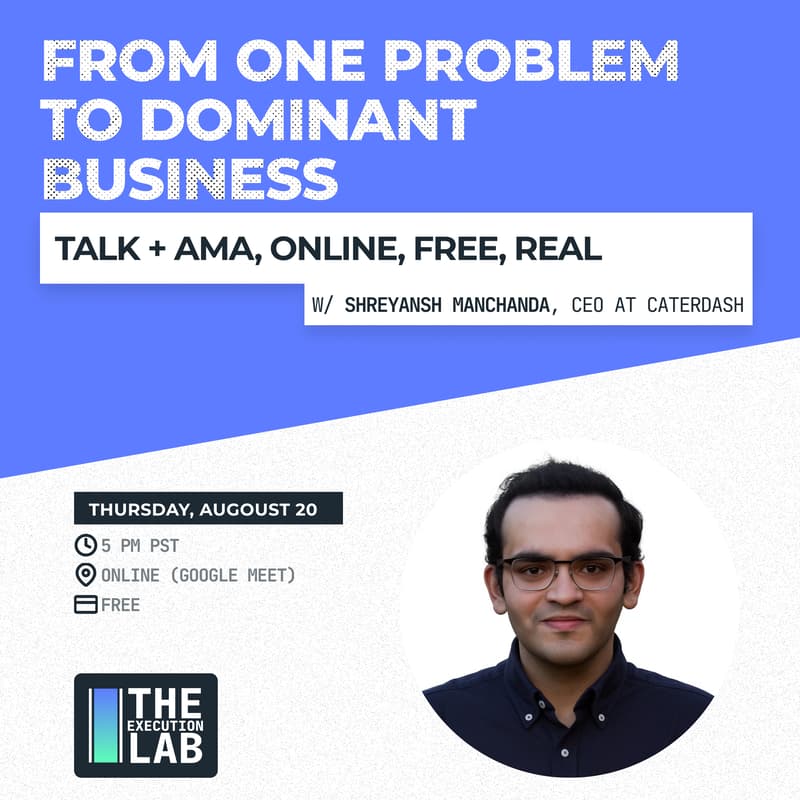 Cover Image for From One Problem to Dominant Business
