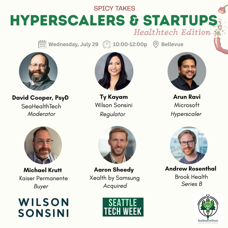 Cover Image for Hyperscalers & Startups -Healthcare Edition | SeaHealthTech
