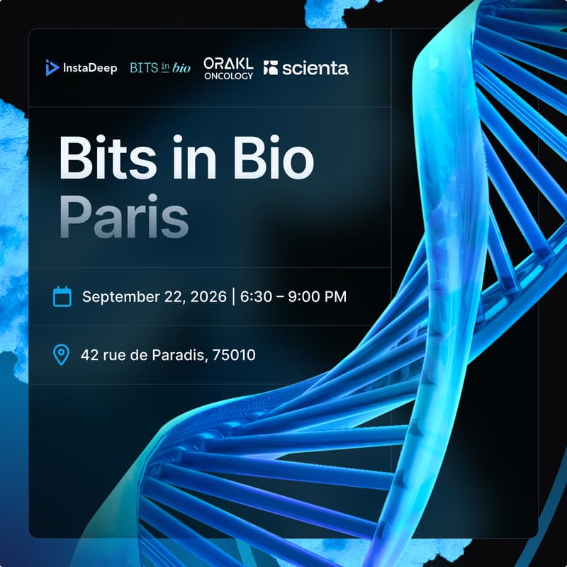 Cover Image for Bits in Bio Paris: Foundation Models from Proteins to Patients