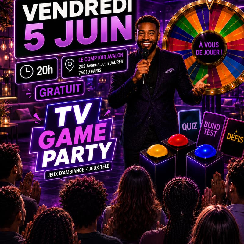 Cover Image for TV GAME PARTY by Luminance Event x Comptoir Avalon