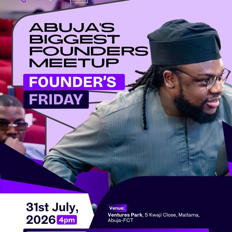 Cover Image for Founders Friday Abuja