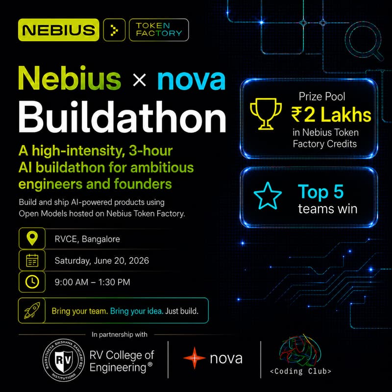 Cover Image for Nebius X nova AI Buildathon