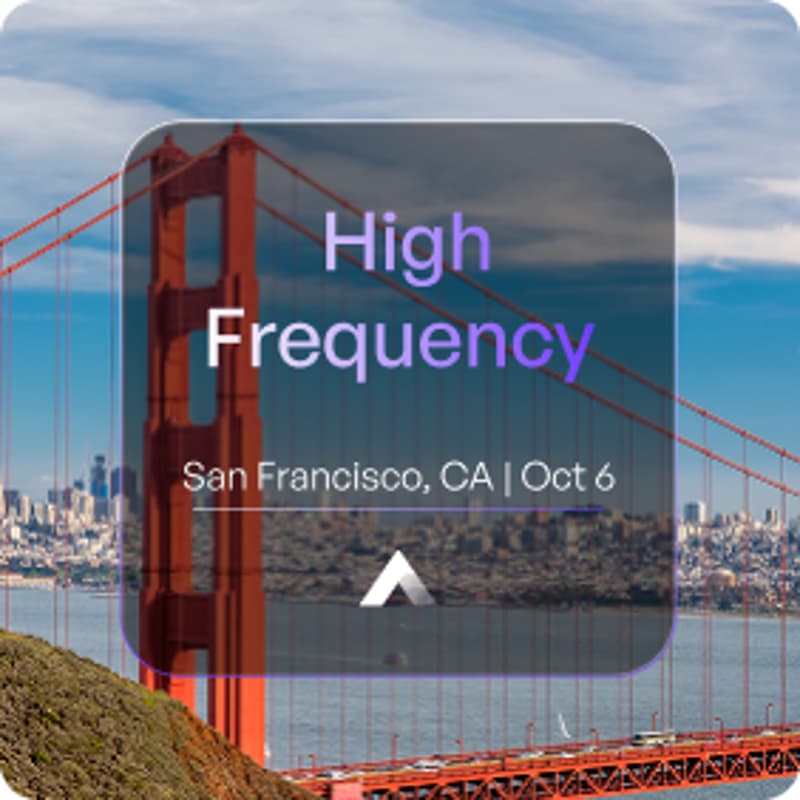 Cover Image for High Frequency San Francisco, CA 🇺🇸
