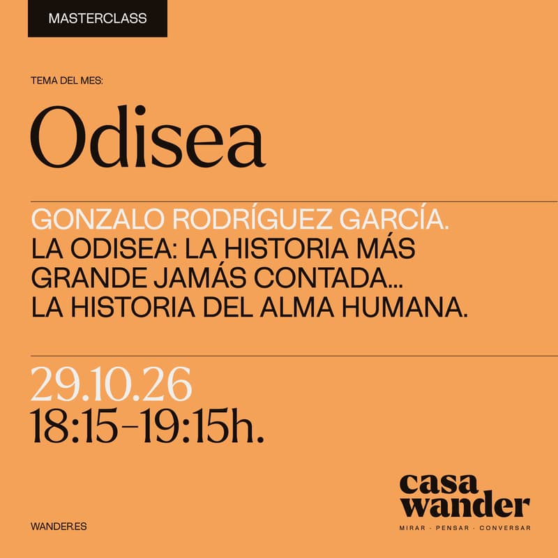 Cover Image for «La Odisea, la historia más grande jamás contada… la historia del alma humana», con Gonzalo Rodríguez (Streaming)