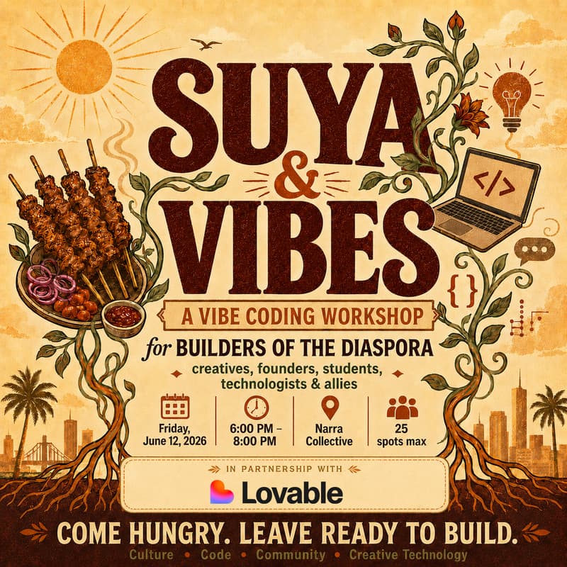 Cover Image for Suya And Vibes: A Vibe Coding Workshop For The Diaspora Powered By Lovable