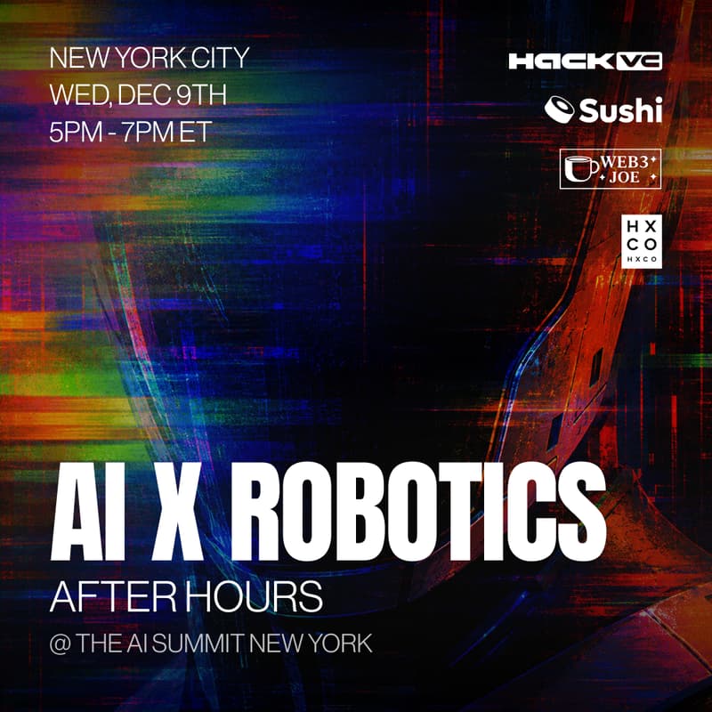 Cover Image for AI x Robotics After Hours @ The AI Summit New York