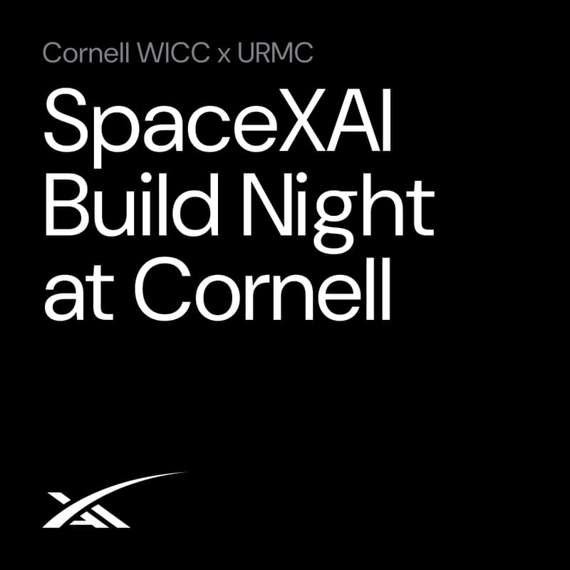 Cover Image for SpaceXAI Build Night at Cornell