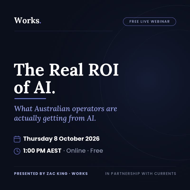 Cover Image for The Real ROI of AI: What Australian Operators Are Actually Getting