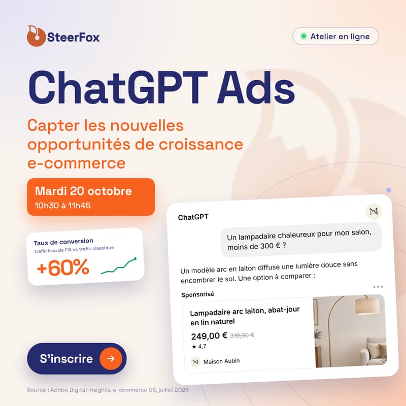Cover Image for ChatGPT Ads : capter les nouvelles opportunités de croissance e-commerce