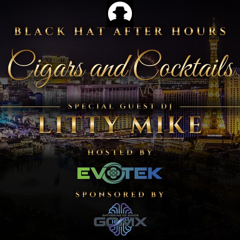 Cover Image for Black Hat After-Hours: Cigars, Cocktails and Music